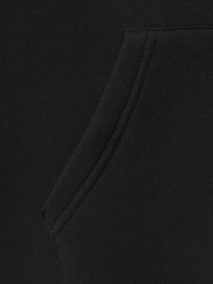 Bluza z kapturem z nadrukiem Tommy Hilfiger czarna