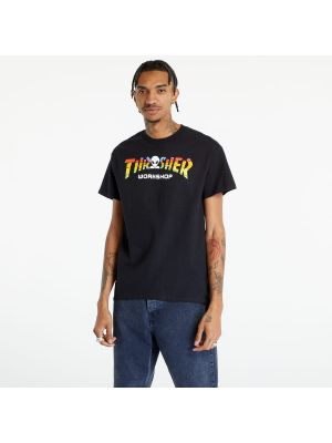 Tričko s krátkými rukávy Thrasher černé