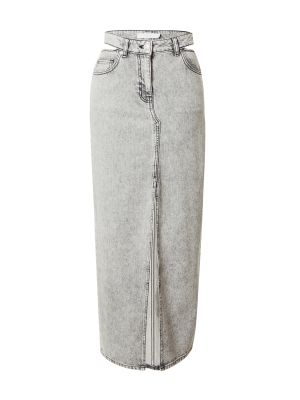 Džínsová sukňa Iro sivá