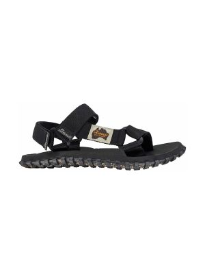 Černé sandály Gumbies