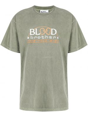T-shirt z printem Blood Brother