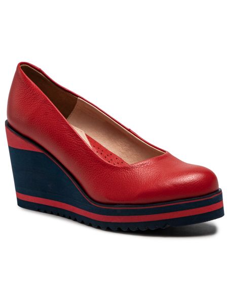Chaussures de ville Libero rouge