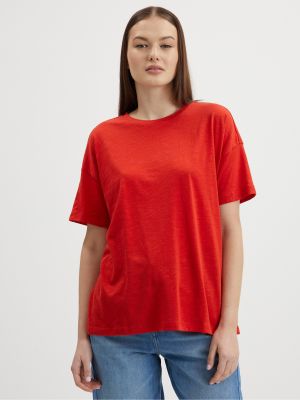 Brīva piegriezuma t-krekls Noisy May sarkans