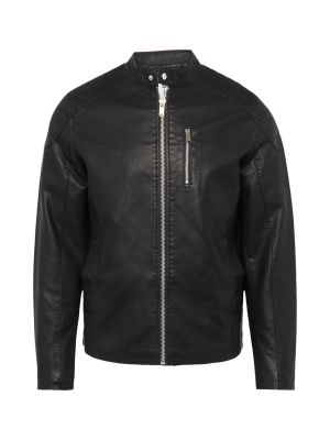 Usnjena jakna Burton Menswear London črna