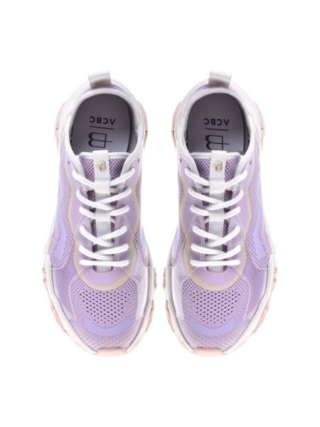 Zapatillas de cuero Baldinini violeta