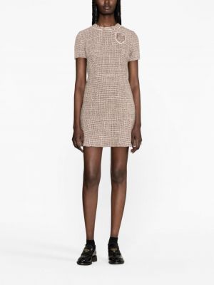 Tvídové mini šaty Christian Dior