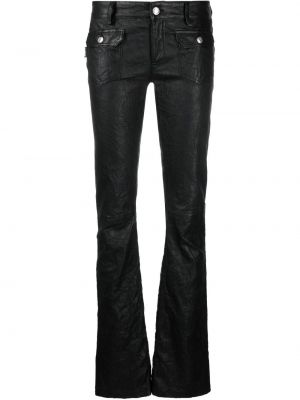 Leder bootcut jeans Zadig&voltaire schwarz