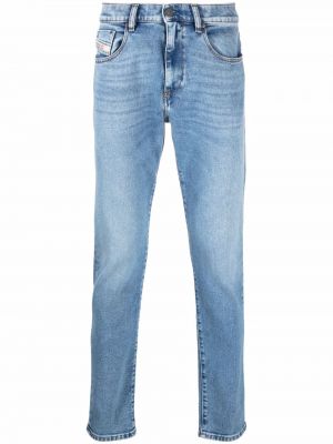 Slank skinny jeans Diesel blå