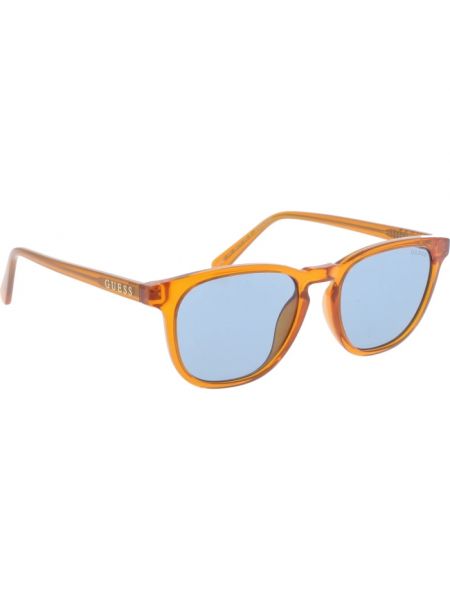 Okulary przeciwsłoneczne Guess pomarańczowe
