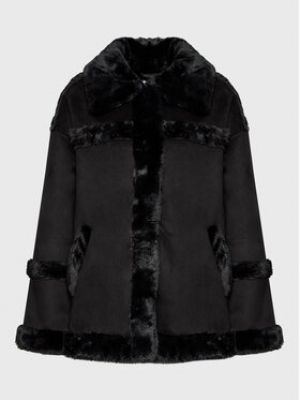 Manteau de fourrure Na-kd noir