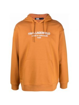 Bluza Karl Lagerfeld - Pomarańczowy