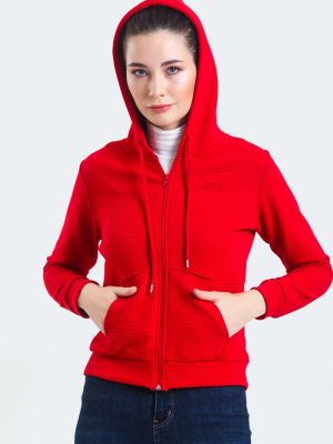 Sportiska stila džemperis Slazenger sarkans