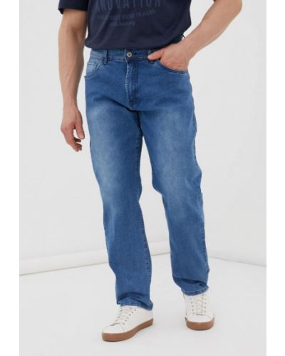 Прямые джинсы расклешенные Finn Flare, голубой