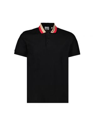 Poloshirt mit kurzen ärmeln Burberry schwarz