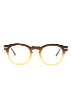 Очила с градиентным принтом Oliver Peoples кафяво