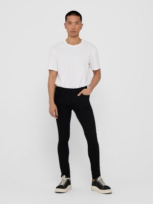 Vaqueros skinny Only & Sons negro