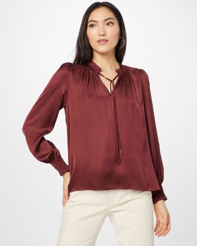 Блуза Esprit винено червено