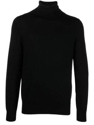 Sweter wełniany Sandro czarny