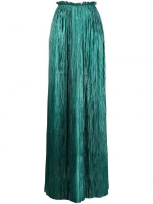 Hedvábné dlouhá sukně Maria Lucia Hohan zelené