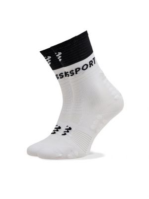Ψηλές κάλτσες Compressport λευκό