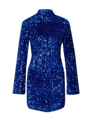 Κοκτέιλ φόρεμα Oval Square μπλε