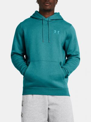 Fleece hoodie Under Armour blau
