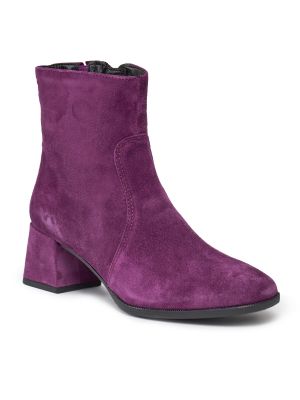 Členkové topánky Tamaris fialová