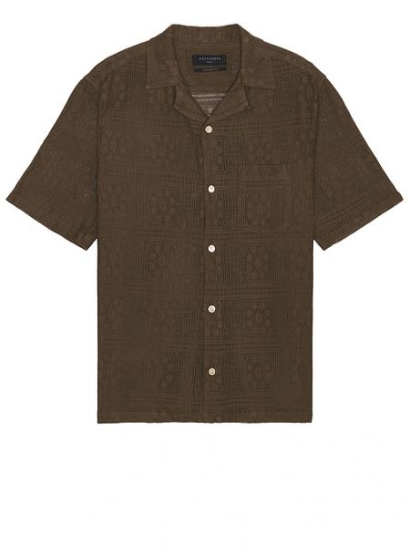 Camisa Allsaints marrón