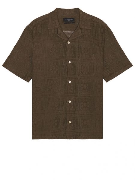 Chemise Allsaints marron