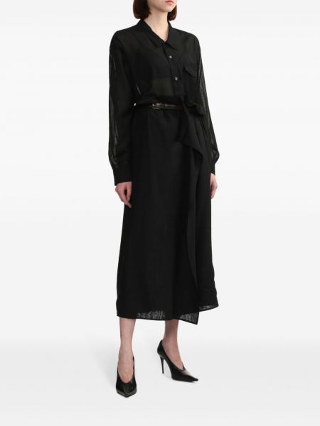 Vlněné sukně Magliano černé