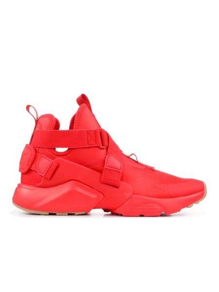 Кроссовки Nike Huarache красные