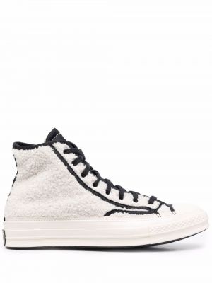 Stjernemønster sneakers Converse Chuck Taylor All Star hvit