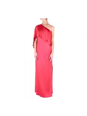 Sukienka koktajlowa Ralph Lauren czerwona