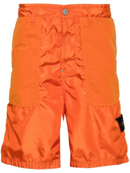 Bermuda kratke hlače Stone Island narančasta