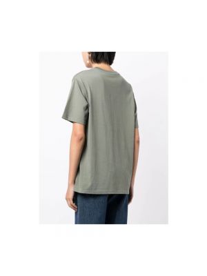 Camiseta de algodón con estampado Kimhekim verde