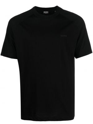 T-shirt Zegna svart