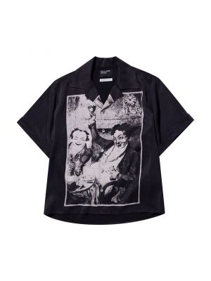 Рубашка с короткими рукавами Enfants Riches Déprimés Night/Tourning, Черный/Белый
