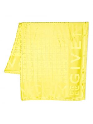 Жакардов шал с принт Givenchy жълто