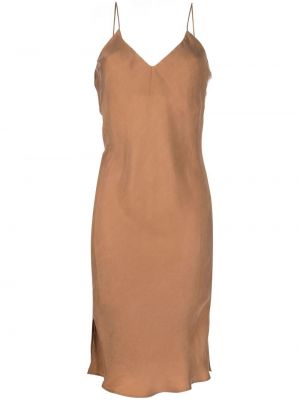 V-hals dress Anine Bing brun