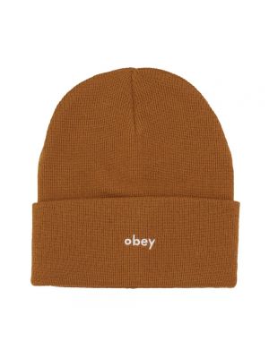 Mütze Obey braun