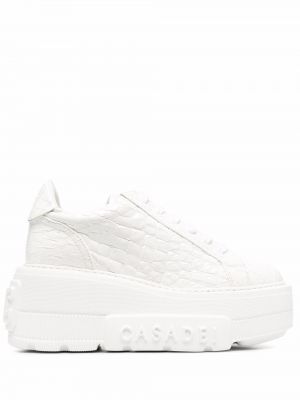Sneakers με πλατφόρμα Casadei λευκό