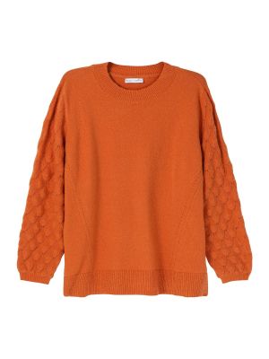 Megztinis Sheego oranžinė