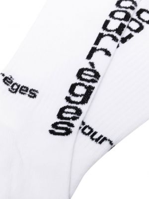 Ponožky s výšivkou Courrèges