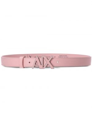 Cintura con fibbia Armani Exchange rosa