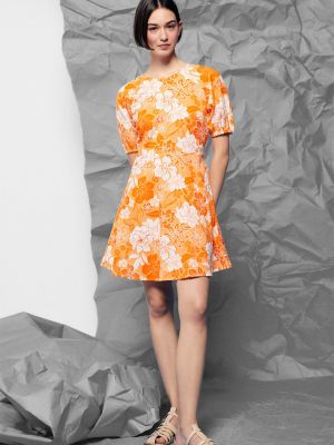Платье Springfield оранжевое