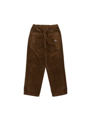 Вельветовые брюки Supreme коричневые