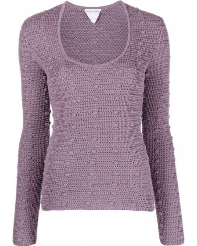 Jersey de tela jersey Bottega Veneta violeta