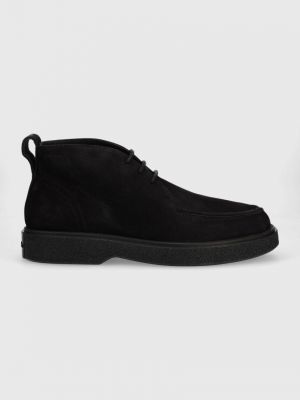 Gležnjarji desert boot iz semiša Calvin Klein črna