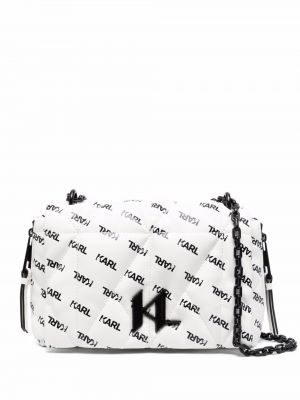 На плечо сумка с логотипом Karl Lagerfeld