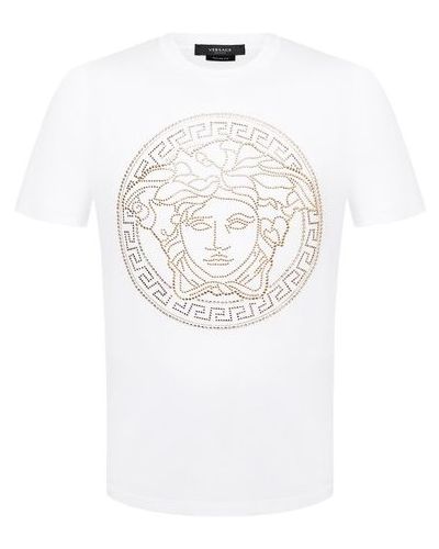Базовая футболка Versace белая